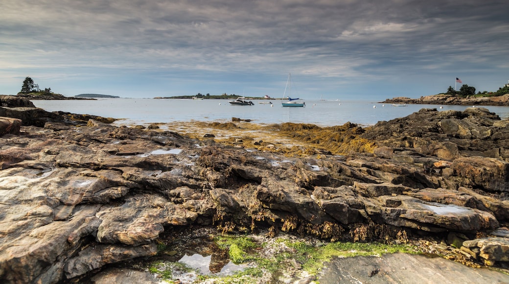 Exploring Maine's rocky coastline on a recent trip to Maine. This location is near Boothbay Harbor and close to Pemaquid Point light.