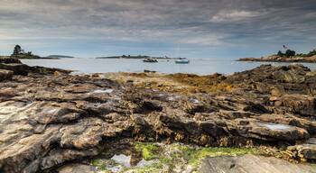 Exploring Maine's rocky coastline on a recent trip to Maine. This location is near Boothbay Harbor and close to Pemaquid Point light.