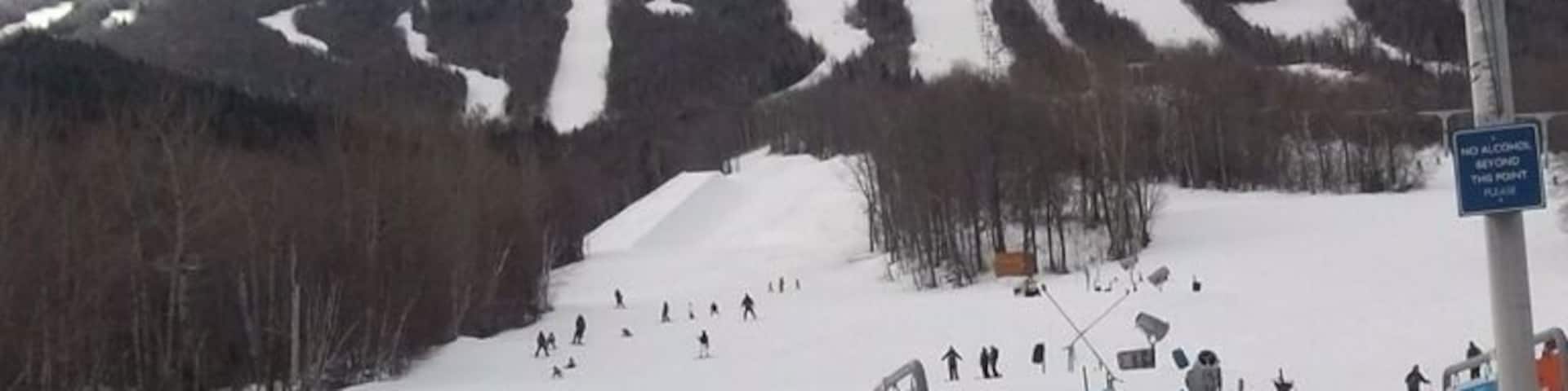 #snowtrove With 150 plus trails and a summit elevation of over 4300 feet, 2400 feet of vertical, Sugarloaf is "one big mutha of a mountain" and the undisputed largest ski resort east of the Rockies