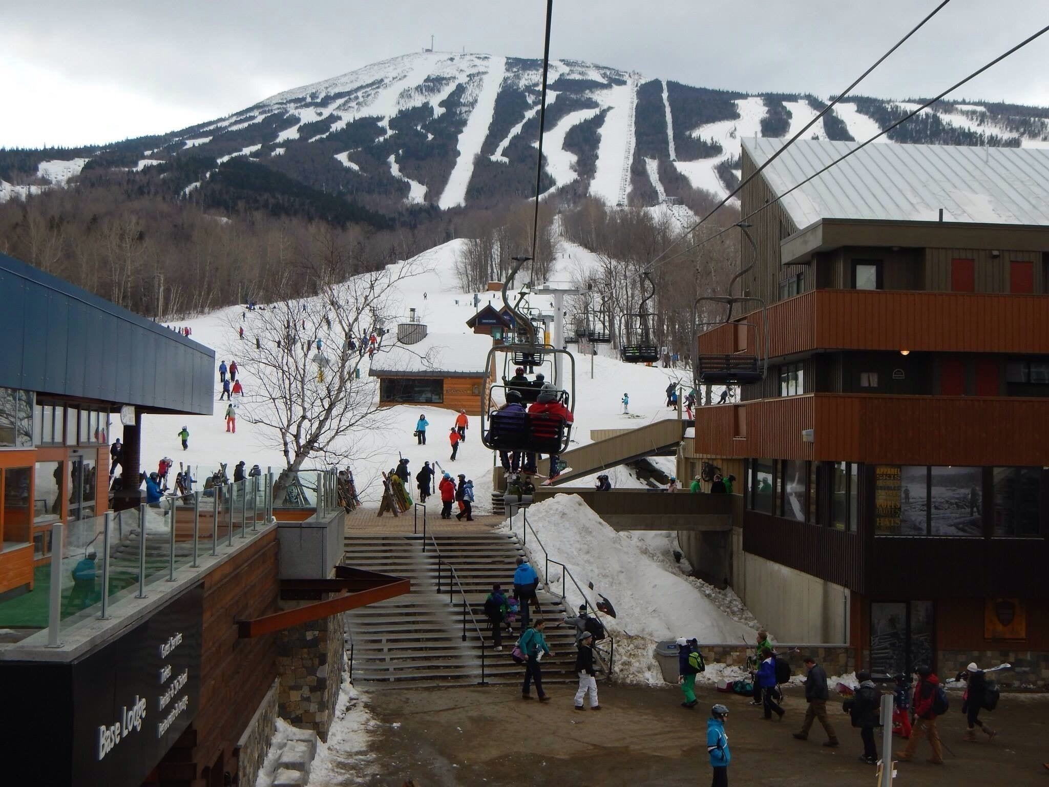 Largest ski area east of the Rockies.  #snow