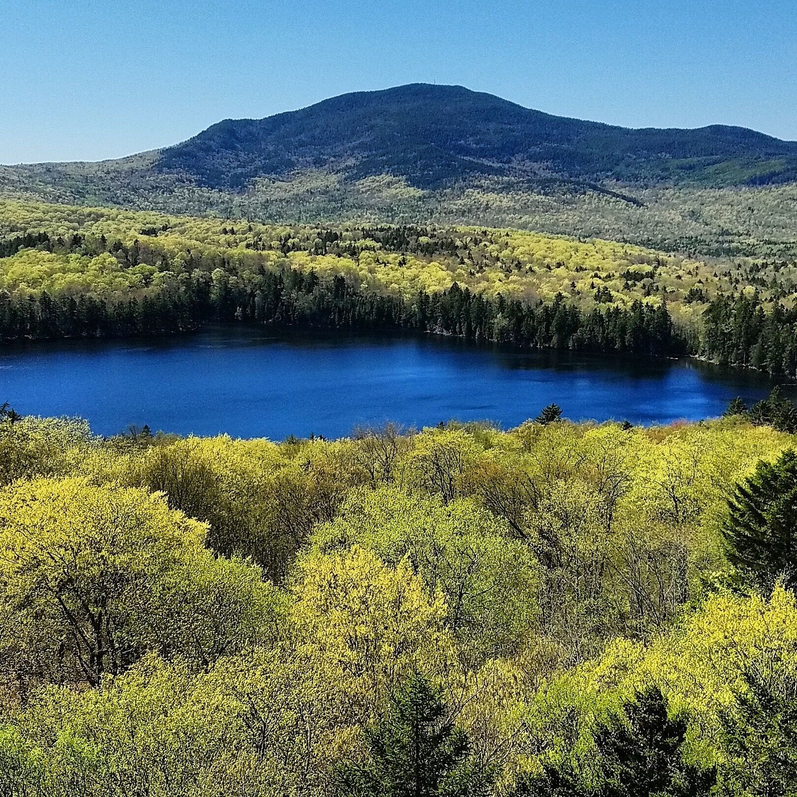One of the many hikes in the Moosehead Lake area.  It starts out flat and easy as you go around the west of Little Moose Pond but then climbs quickly to give you views of the pond, Big Moose Mountain and Moosehead Lake.    4 mile hike, total ascent 1200 ft.  