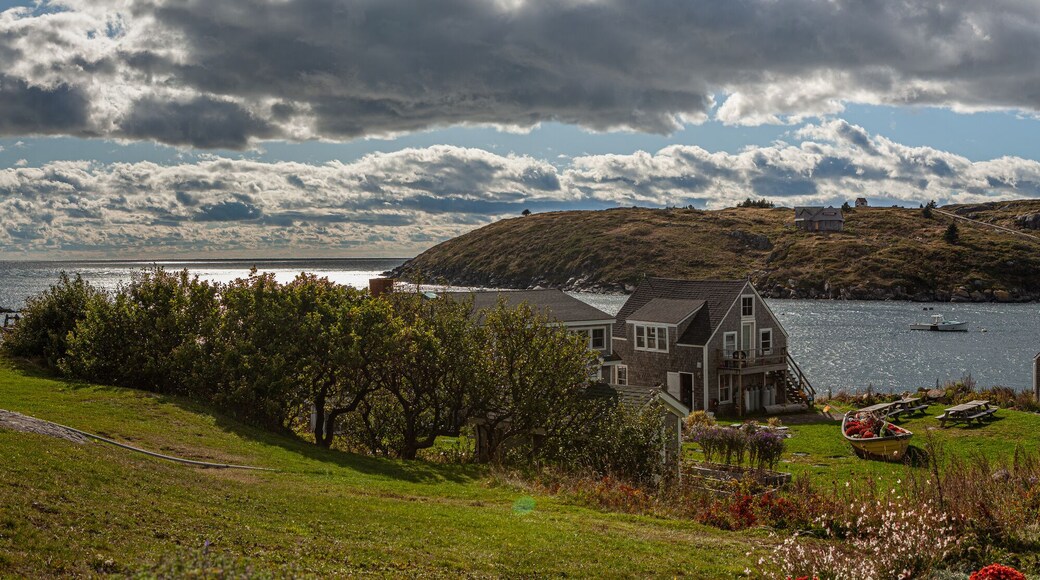 Monhegan Island overlooking Manana Island, Maine