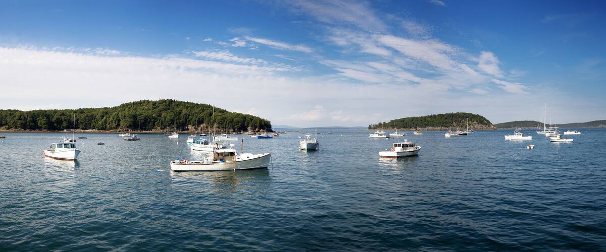 Bar Harbor panorama