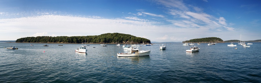 Bar Harbor panorama
