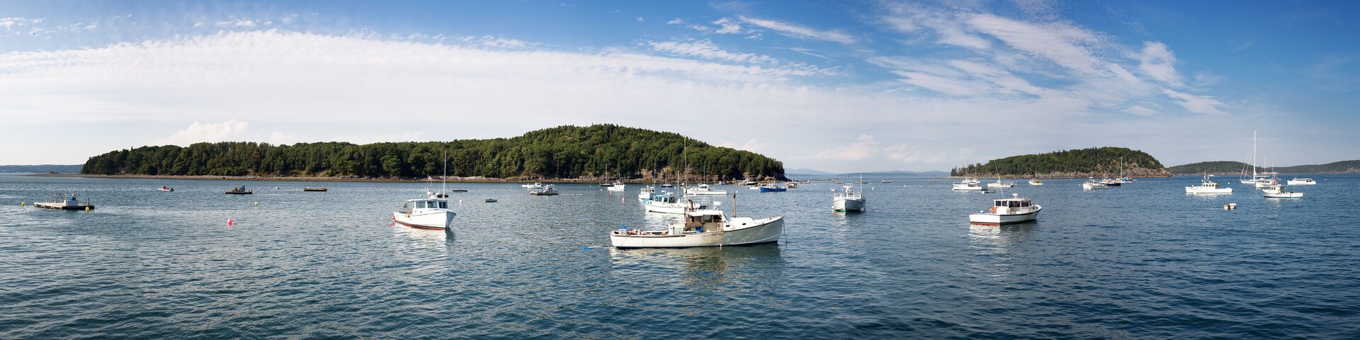 Bar Harbor panorama