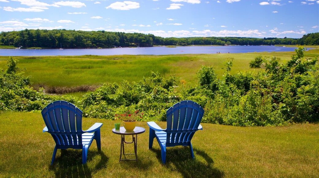 Saco showing a river or creek and tranquil scenes