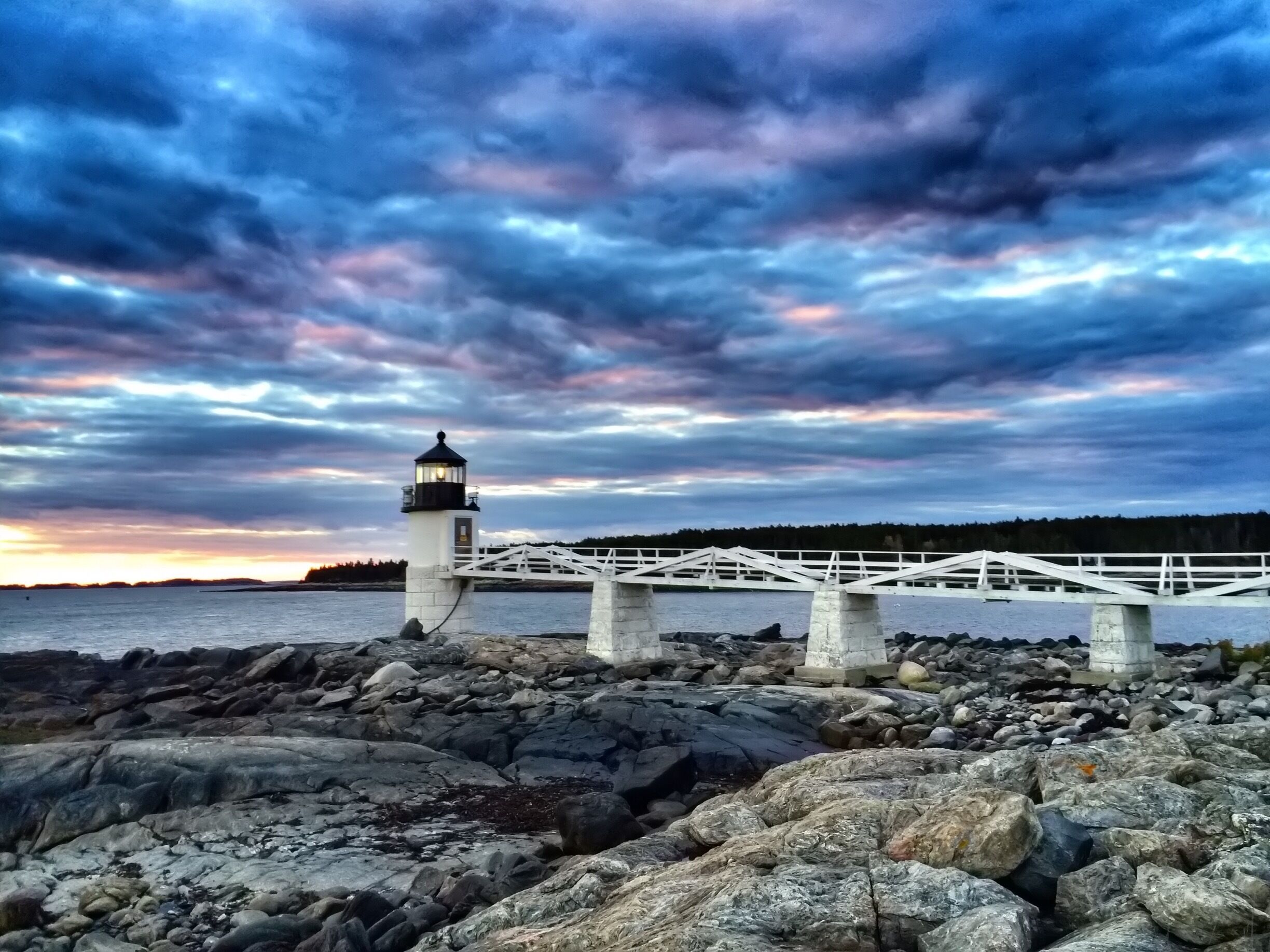 Another view of the Marshall Point Lighthouse in Maine. Taken fall of 2014 on an iPhone 5S, edited with Snapseed.
