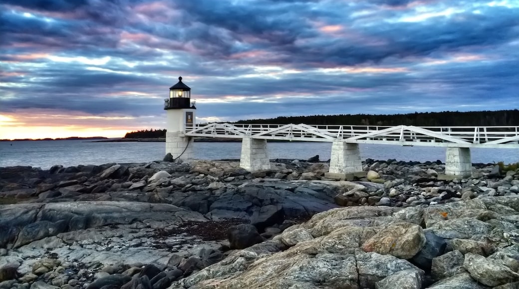 Another view of the Marshall Point Lighthouse in Maine. Taken fall of 2014 on an iPhone 5S, edited with Snapseed.