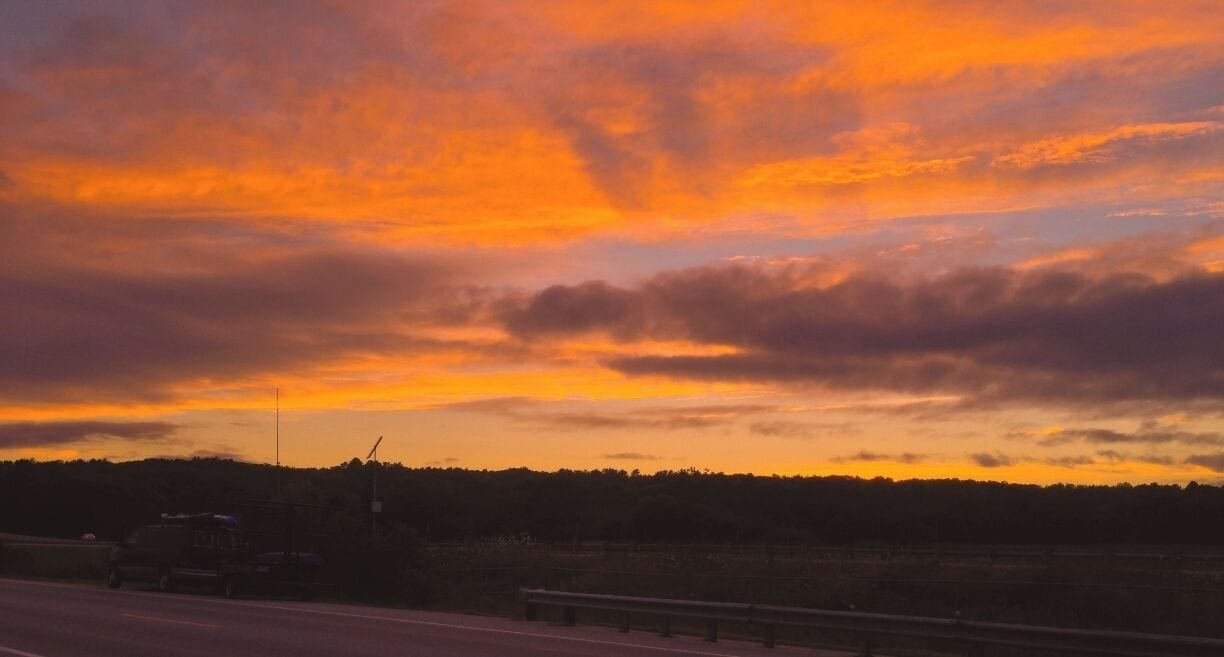 Great food, beautiful Maine Sunset in July. One of the better places to eat in the area. This was on the way out the door,  the picture doesn't do it justice. 