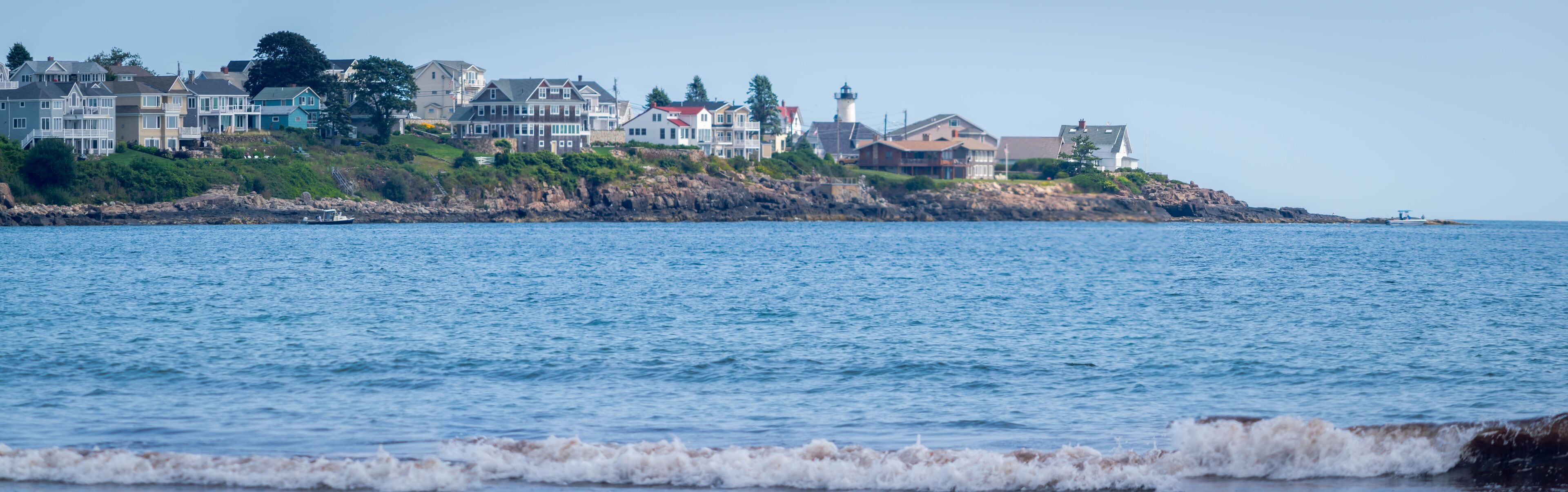 The coast of York, Maine