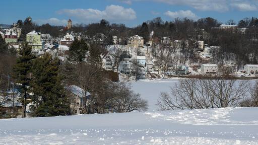 the town of clinton massachusetts from the wachusett dam