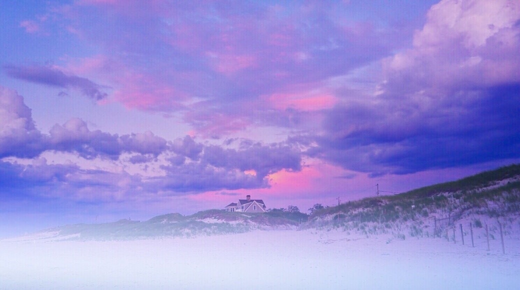 Solstice sunset tonight on Cape Cod. Pic taken by my son.