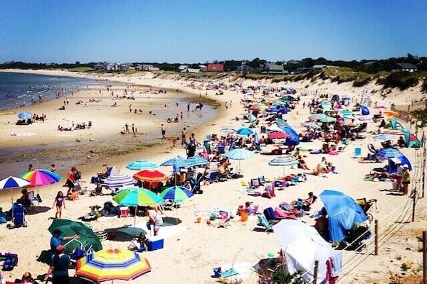 #capecod #corporationbeach #roadtrip great beach in cape cod with calm water and lots of beach. get here early because it fills up fast!