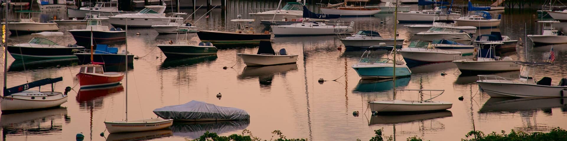 Harwich featuring a marina and a coastal town