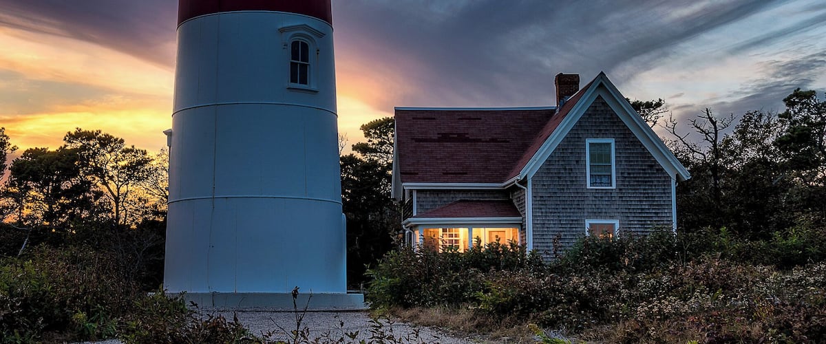 One of the many lighthouses on and near Cape Cod but I think this one is my favorite!