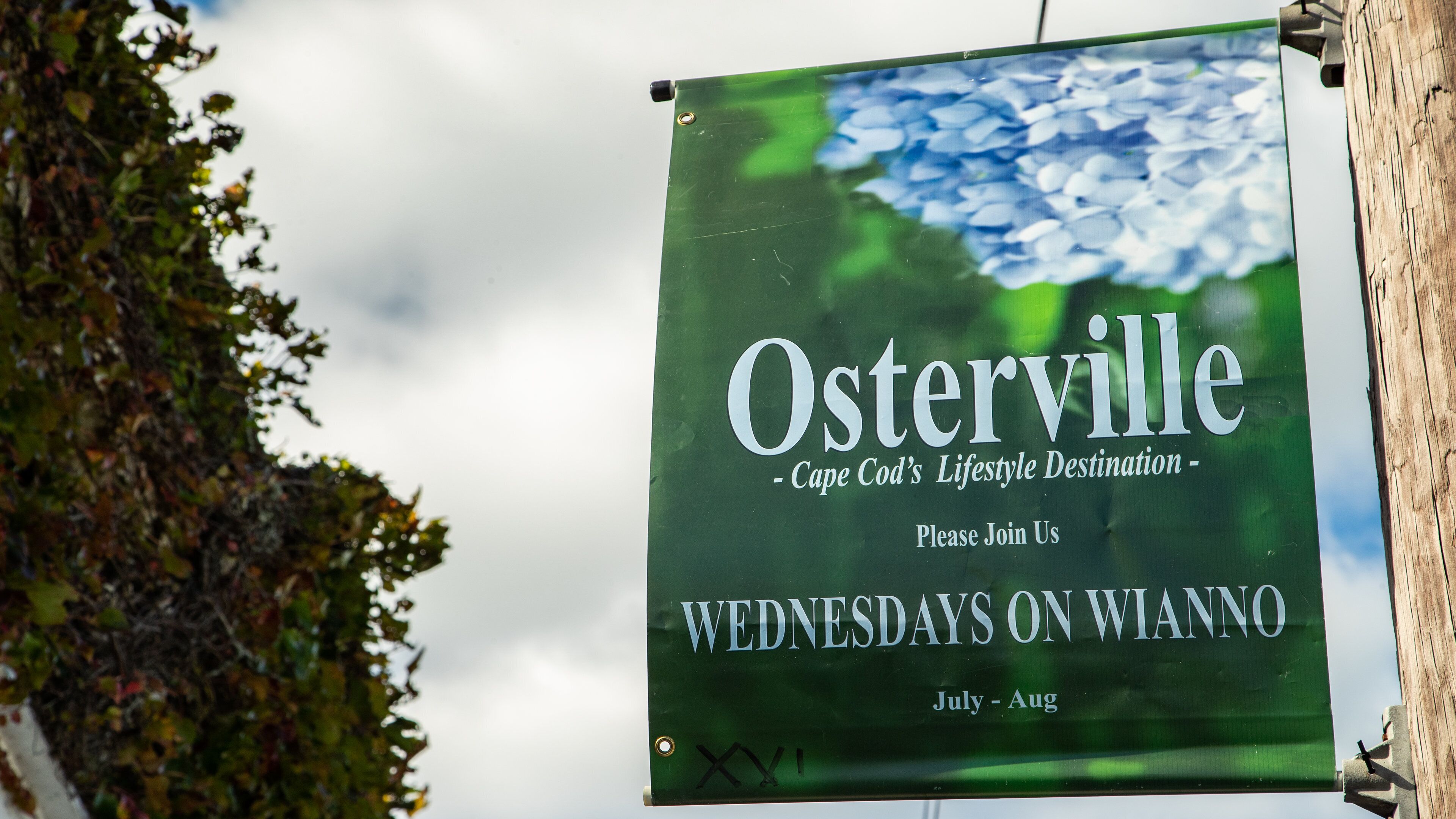 Osterville showing signage