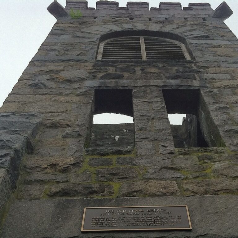Really neat old church, the only thing left of the town before they flooded it to make Boston's drinking supply