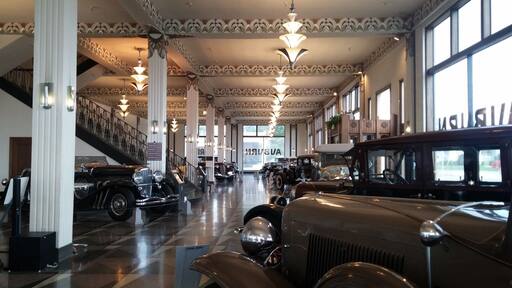 The building itself is a art deco work of art and the cars are truly amazing.