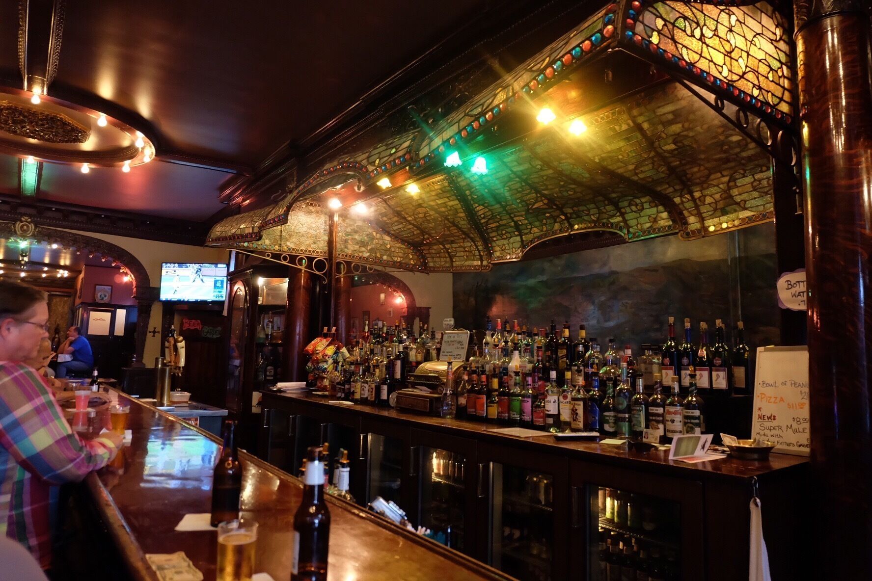 Shuts Saloon in Calumet has a lot of history and current with the friendly locals 