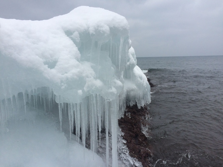 Did a guys weekend looking to get away. It turned out to be a perfect find--since there was no cell-service or internet we were completely off the grid. We rented a local lakefront cabin and ended up having a winter campfire, hanging outside as much as we could