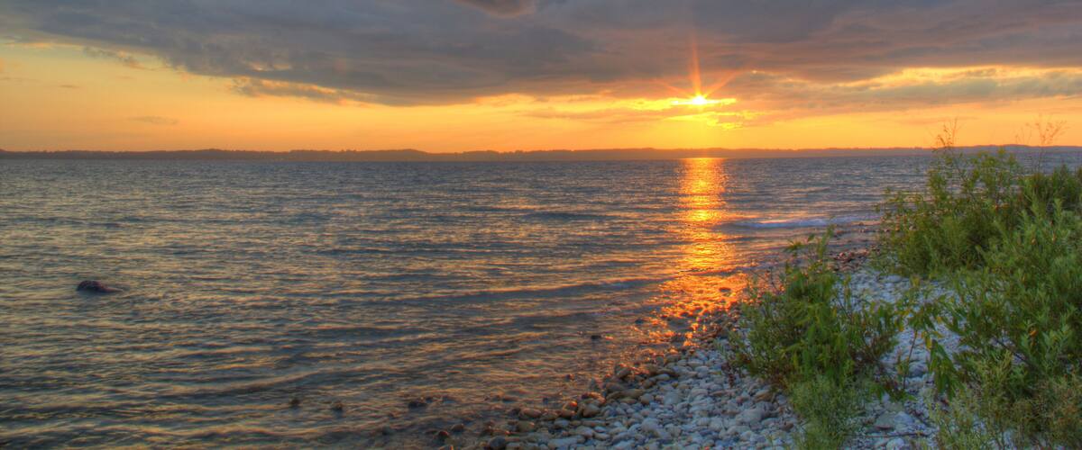 Elk Rapids Michigan in July - Near Traverse City