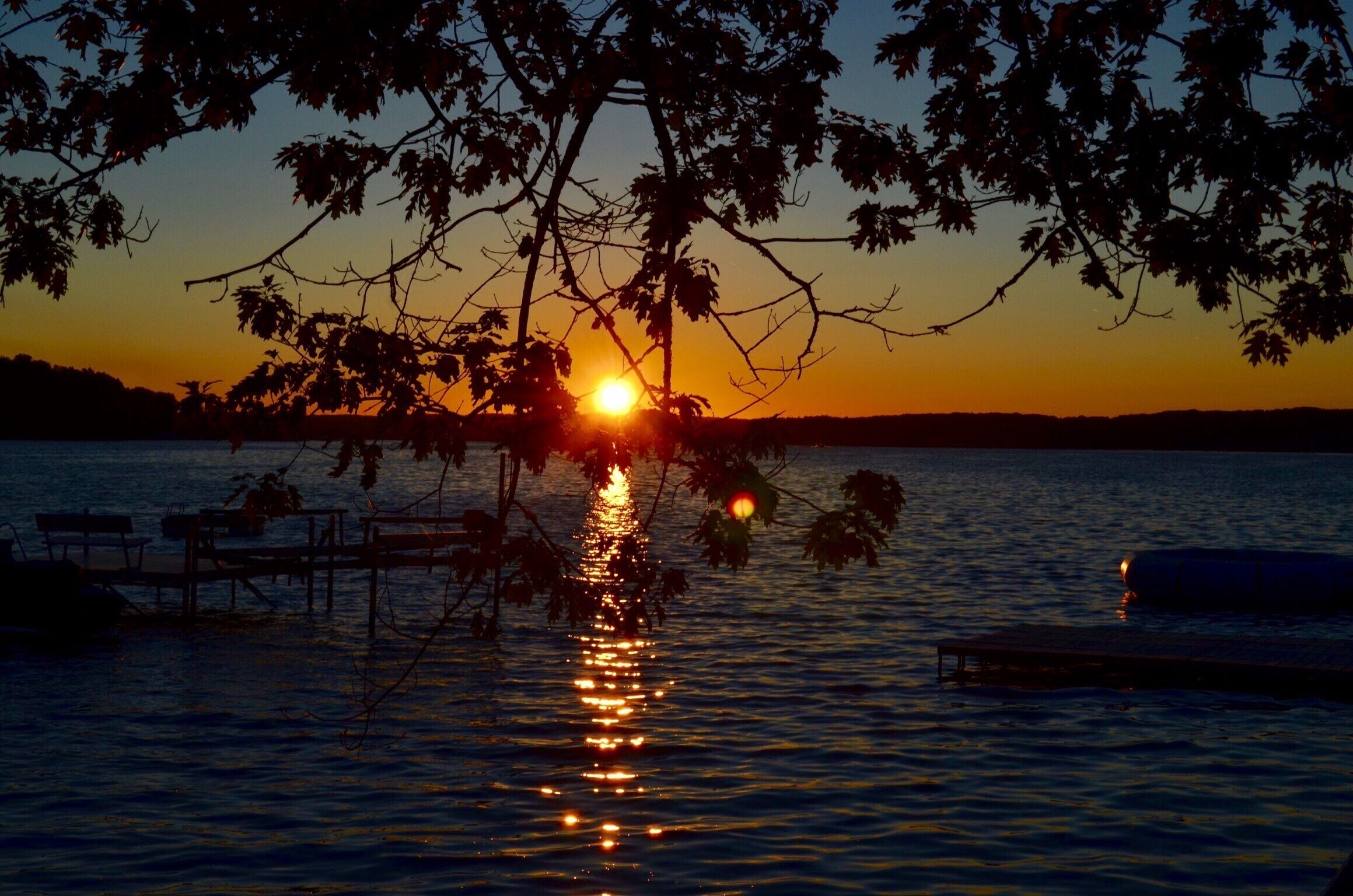 Mornings just rock and roll on Elk Lake. 
