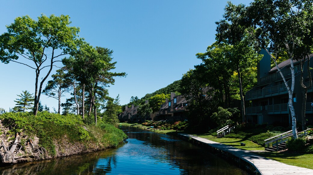 Canal near the lake in Northern Michigan