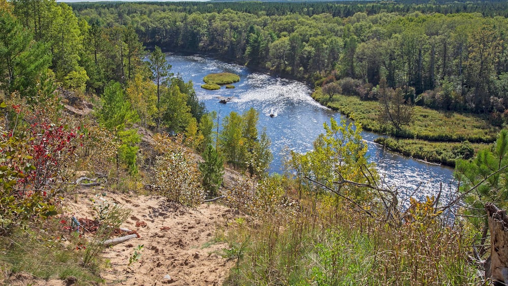 AuSable River, Wild & Scenic, Huron National Forest, Alcona County, Michigan