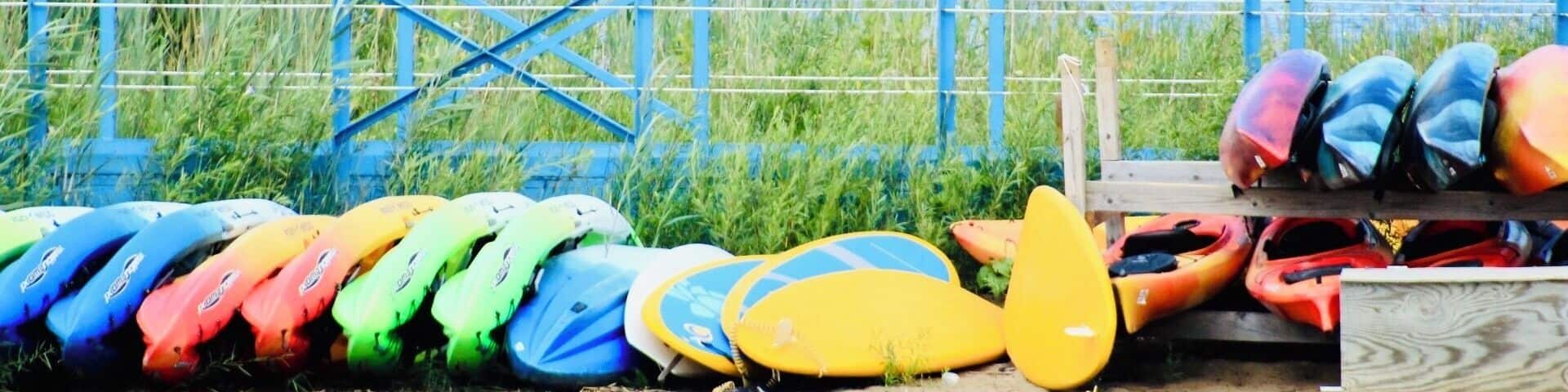 I just loved this kayak rainbow.