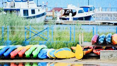 I just loved this kayak rainbow.