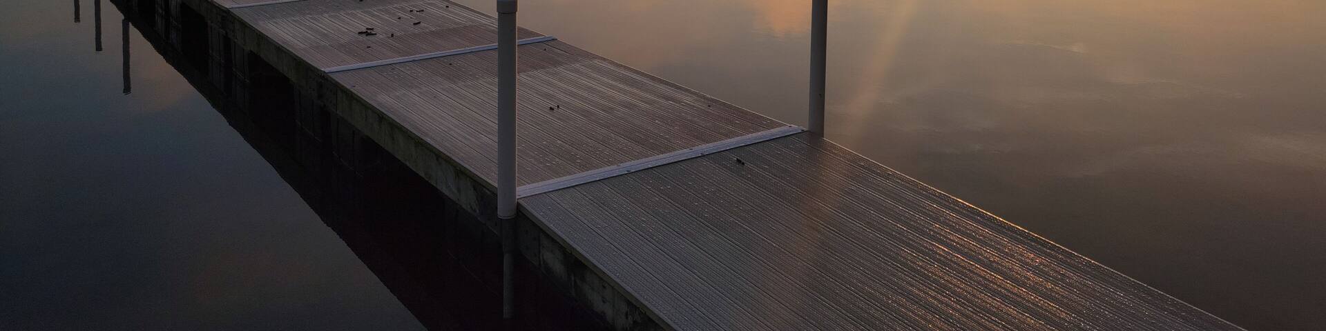 Autumn Sunrise over Gull Lake, Michigan