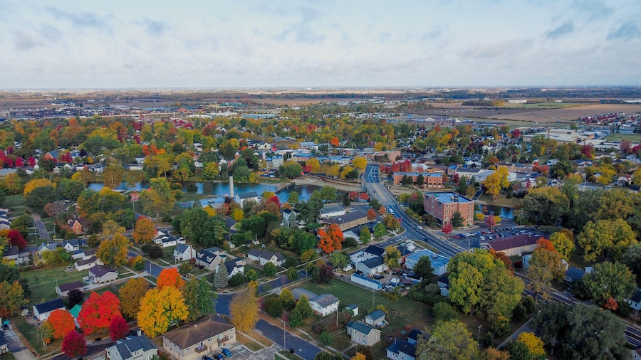 Dundee Michigan Drone Photography