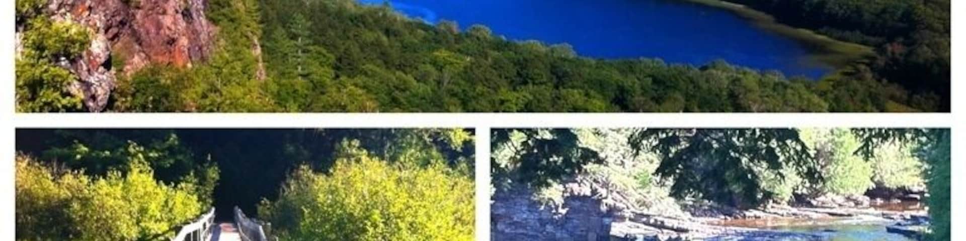 Gorgeous scenery, plenty of trails, waterfall after waterfall.  All right on the shores of Lake Superior!   A great place for families, couples or a backpacker who wants to get away from it all