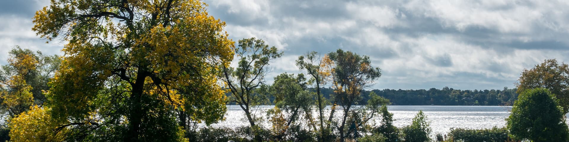 An overlooking view of nature in Alexandria, Minnesota