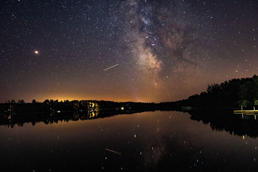 Shot at a camground in a small town in northern Minnesota