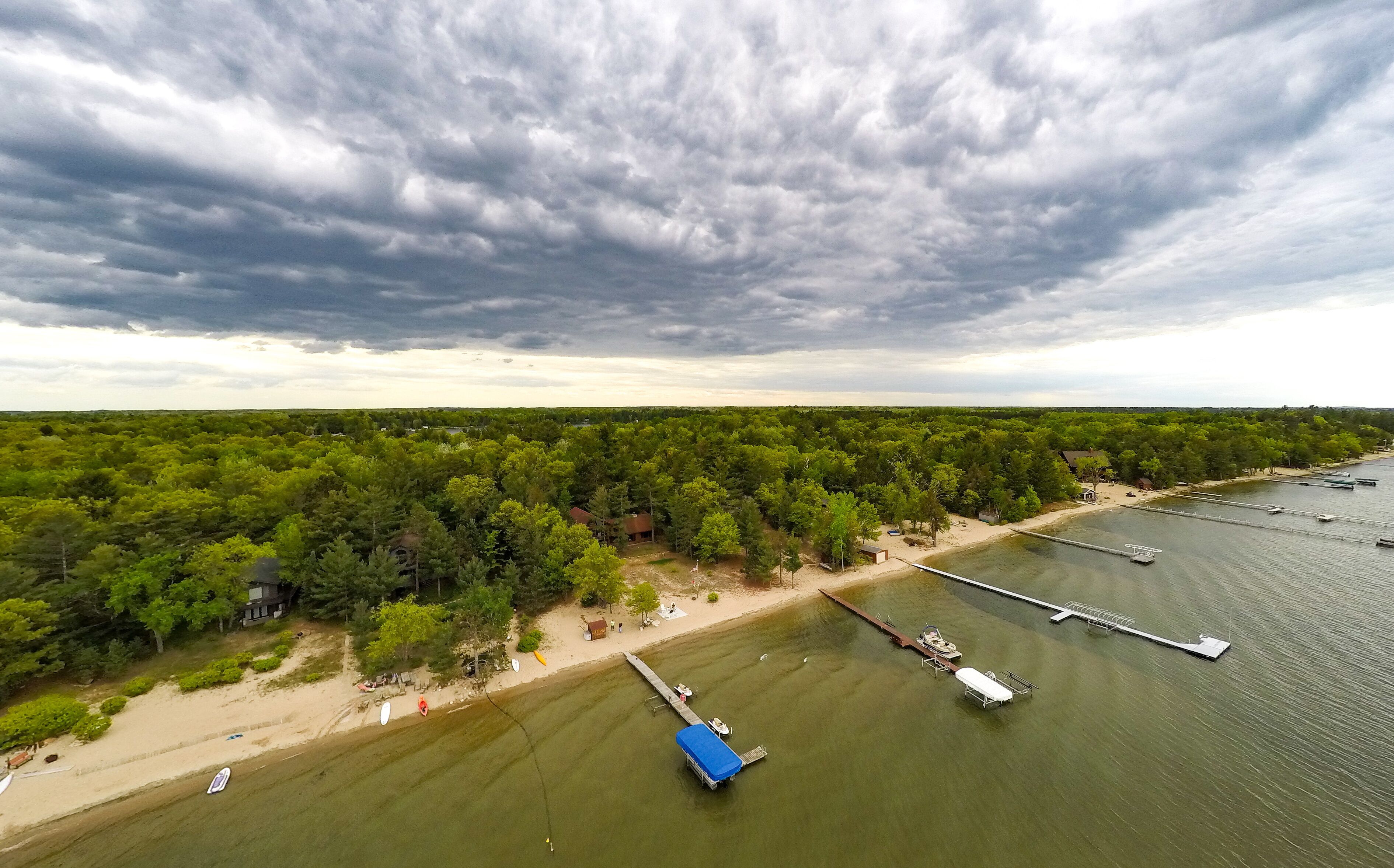 Storm Cloud Over the Cottage