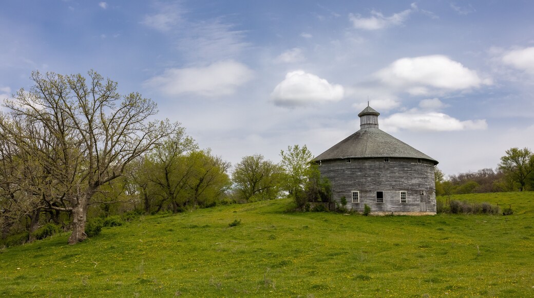 Old Wooden Round Barn