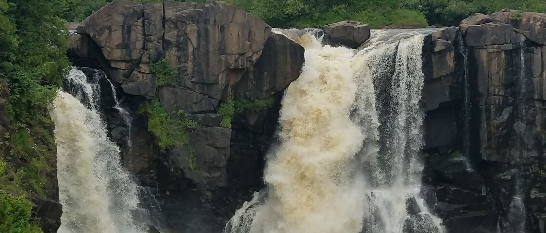 High Falls, the tallest waterfall in MN