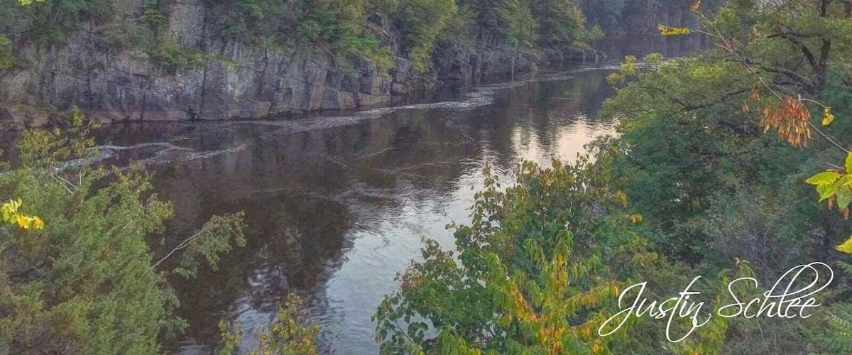 We were about to leave the park, and decided we would check out the  Minnesota side of the park quick. Turned out to be a great decision!