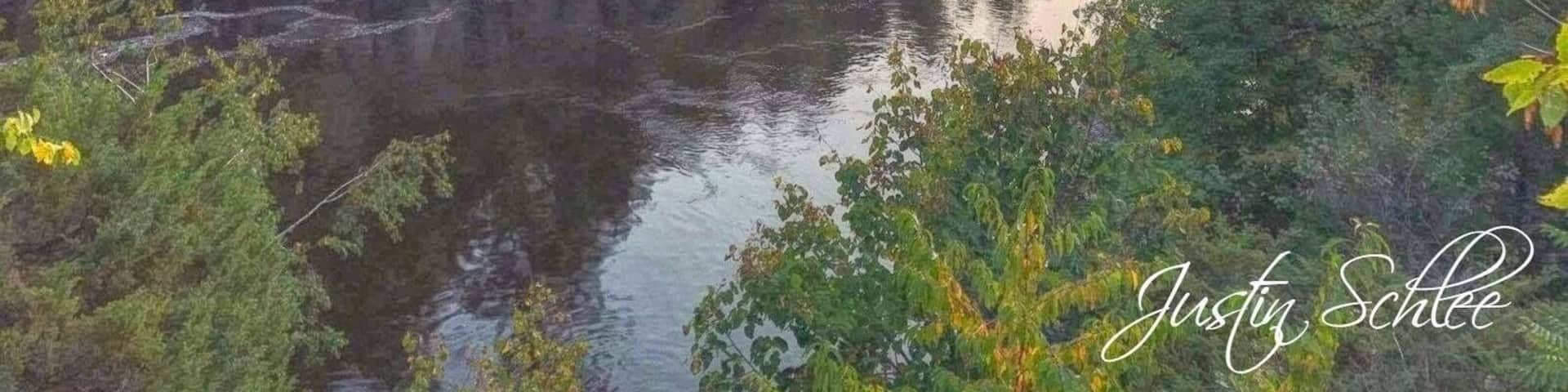 We were about to leave the park, and decided we would check out the Minnesota side of the park quick. Turned out to be a great decision!