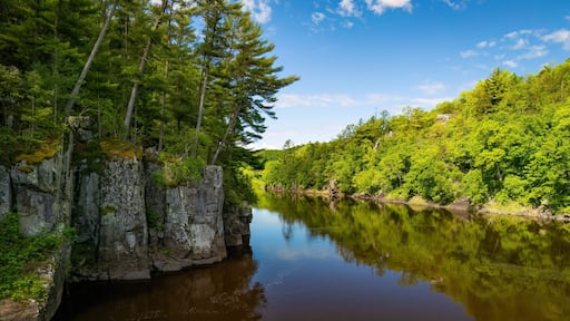 Scenic View of St. Croix River over the cliffs