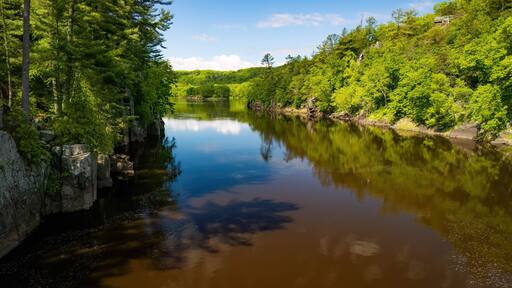 Scenic View of St. Croix River over the cliffs