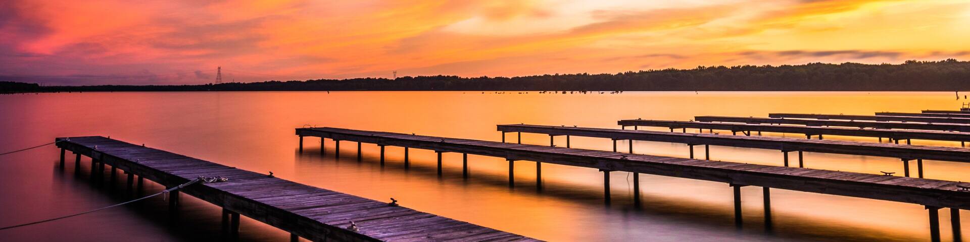Sunset At Miway Marine, Fulton Mississippi