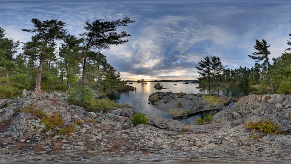 Early Morning, Eyrie Isle, McGregor Bay, Lake Huron