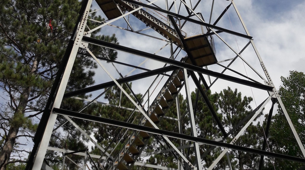 Old fire tower in Pequot Lakes, Minnesota 2019