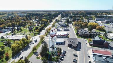 Pequot Lakes water tower