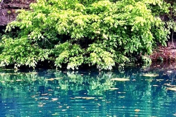 This is the small lake that feeds Roaring River