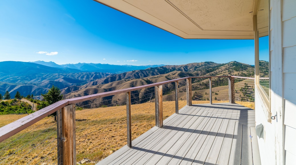 Outdoor Balcony On Beautiful New Fire Lookout