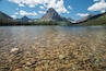 Beautiful Two Medicine Lake in Glacier National Park. #twomedicine #glacier #nationalpark #montana