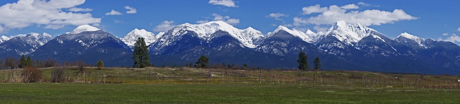 Mission Mountains Panorama